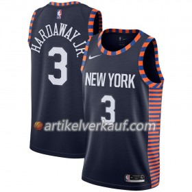 NBA New York Knicks Trikot Tim Hardaway Jr 3 2018-19 Nike City Edition Navy Swingman - Herren